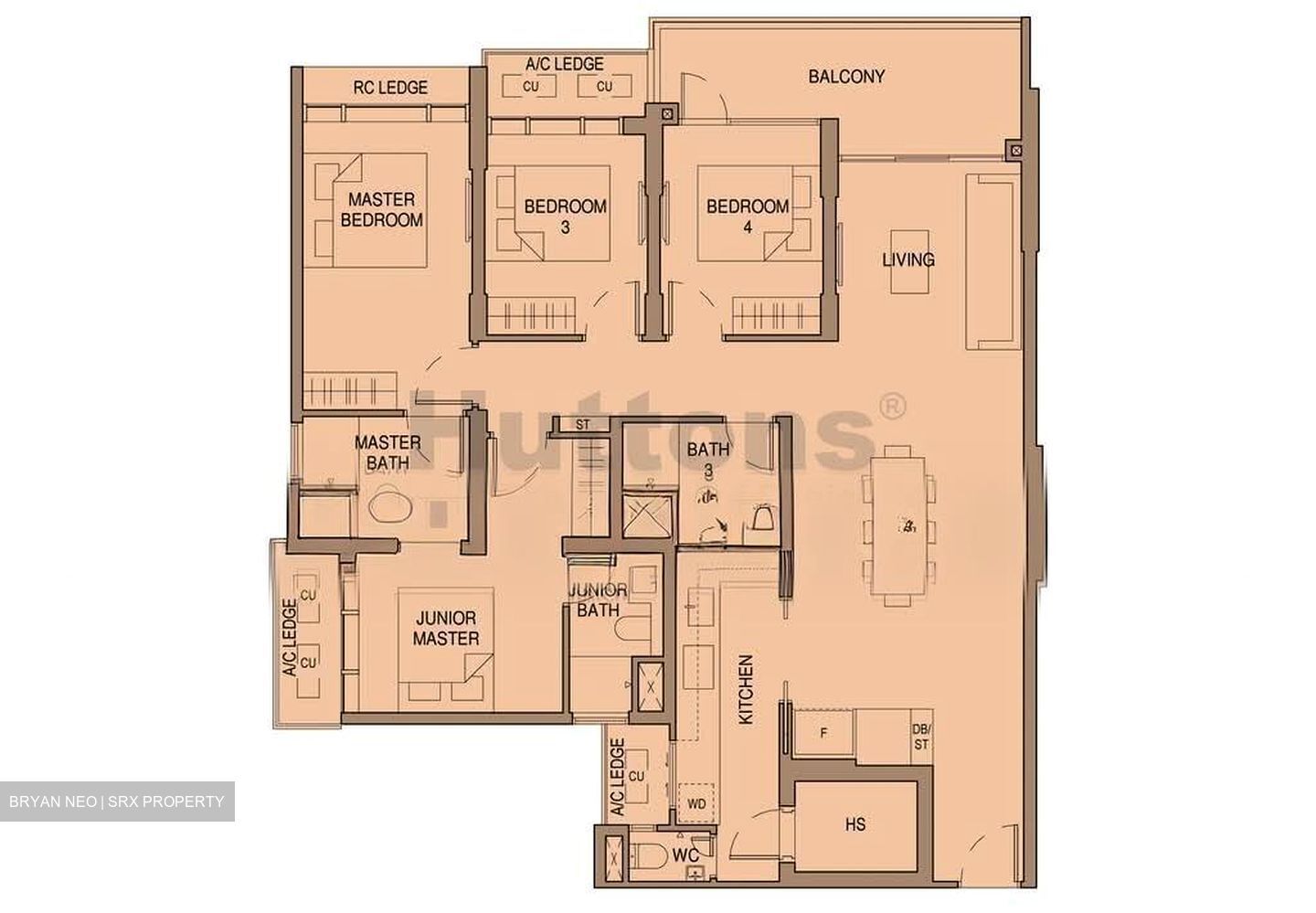 Sceneca Residence (D16), Apartment #551178201
